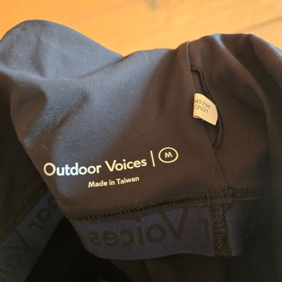 Outdoor Voices One Shoulder Black Fit Flare Workout Dress Medium Athleisure - Picture 4 of 4